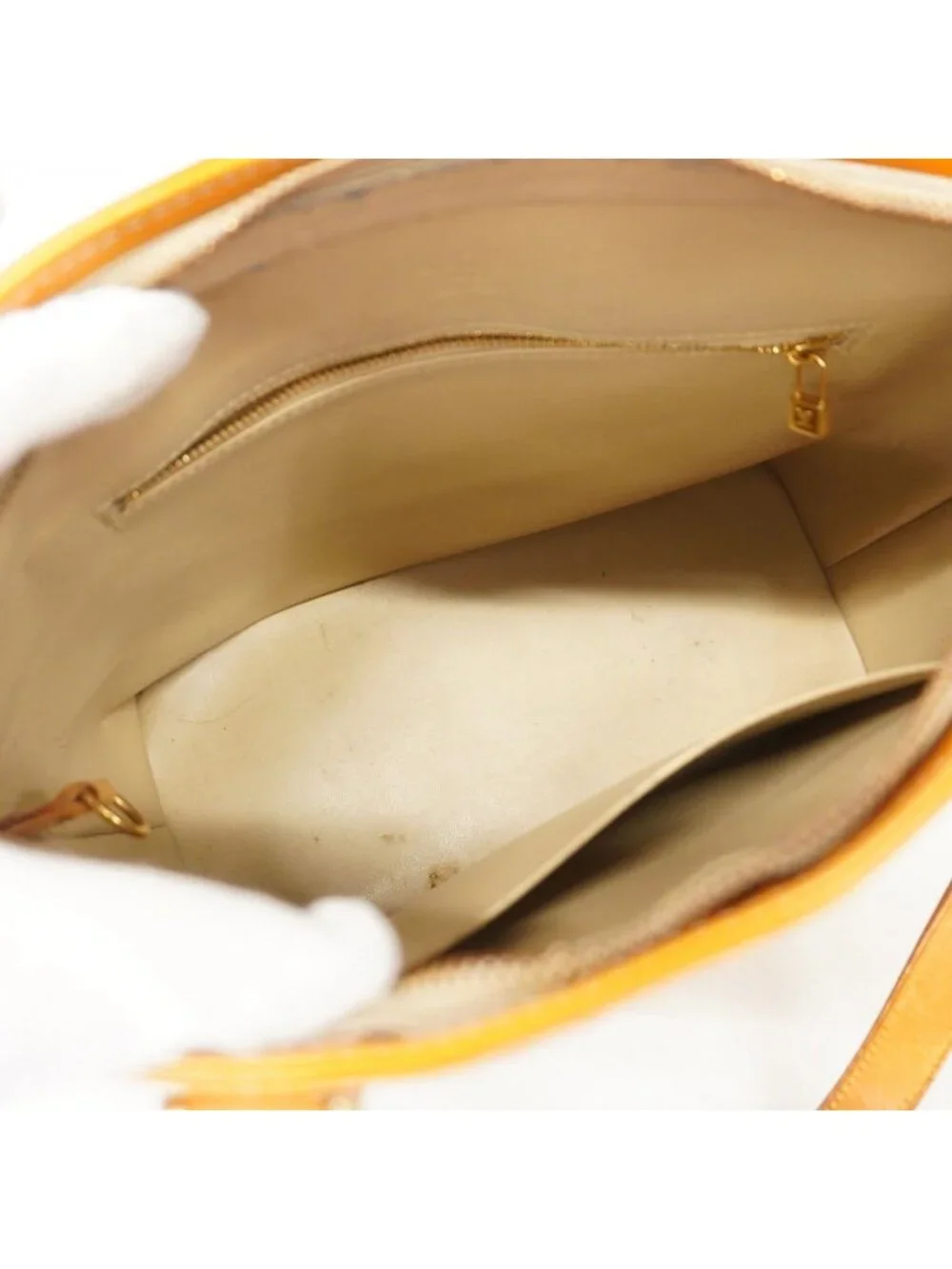 Louis Vuitton Tote Vernis Houston Beige